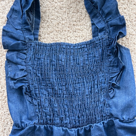 btween Navy Ruffled One Piece - Picture 3 of 4